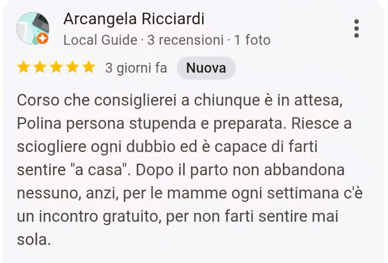 Corso preparto Pescara