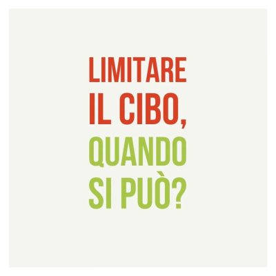 Limitare il cibo